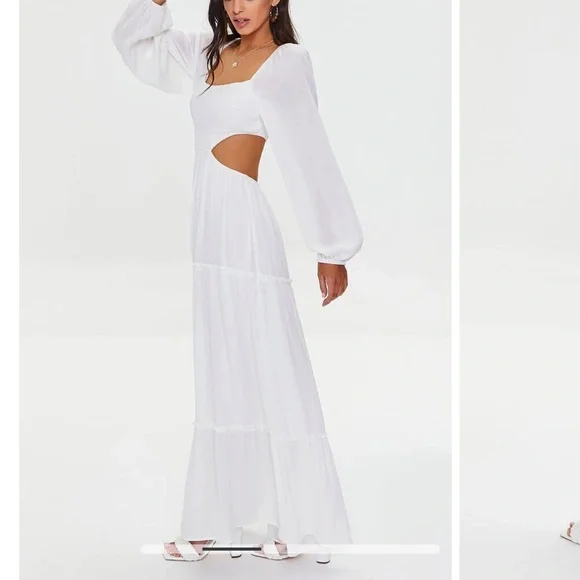 Forever 21 | Dresses | White Maxi Dress | Poshmark